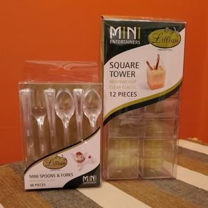 MINI ENTERTAINERS: CUPS, FORKS, SPOONS